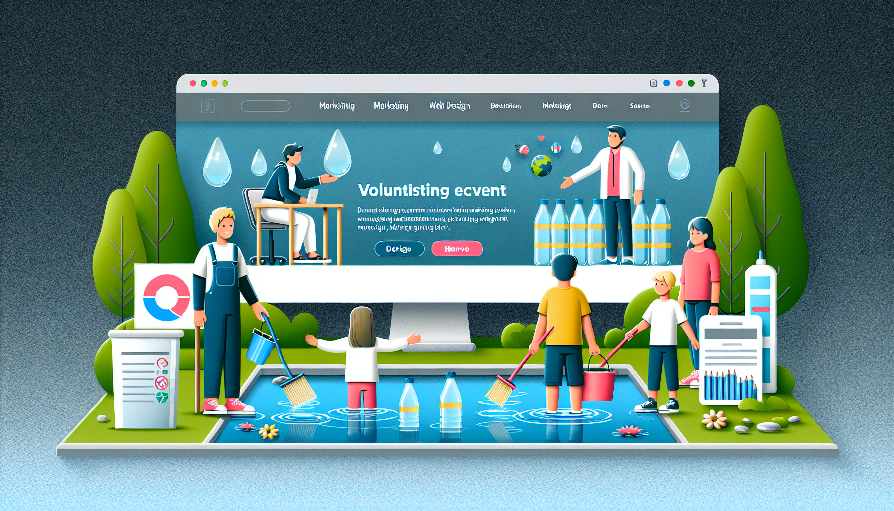 Пожертвования на очистку воды